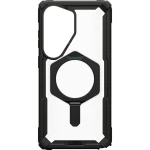 Etui pancerne Urban Armor Gear Plasma XTE Mag do MagSafe do Galaxy S26 Ultra, przezroczysto-czarne z zielonym elementem