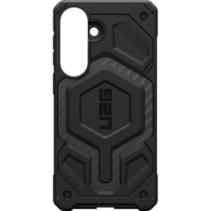 Etui pancerne Urban Armor Gear UAG Monarch Pro Mag do MagSafe do Galaxy S26 Plus, czarne z włóknem węglowym