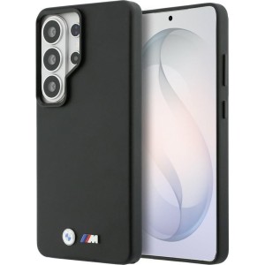 Etui BMW Hardcase Leather do Galaxy S26 Ultra do MagSafe, czarne