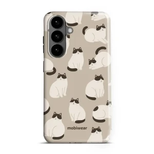 Etui ochronne do Galaxy S26 Plus, Mobiwear Elite Pro, kawa miau