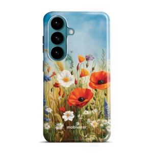 Etui ochronne do Galaxy S26, Mobiwear Elite Pro, łąkowe kwiaty