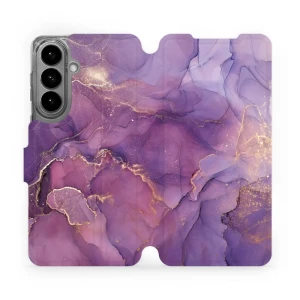 Etui z klapką do Galaxy S26 Plus, Mobiwear Book, fioletowe