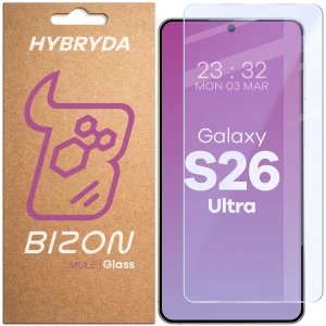 Elastyczne szkło hybrydowe Bizon Hybrid Mule do Galaxy S26 Ultra