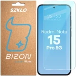 Szkło hartowane Bizon Glass Clear do Xiaomi Redmi Note 15 Pro 5G