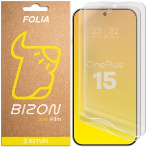 Folia matowa Bizon Film Sun Duo do OnePlus 15, 2 sztuki
