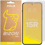 Folia matowa Bizon Film Sun Duo do OnePlus 15R, 2 sztuki