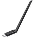 Adapter bezprzewodowy Ugreen CM845 z anteną WiFi 6 / Bluetooth 5.4 do portu USB-A, 600 Mb/s, czarny