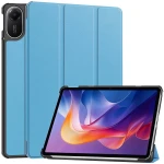 Etui z klapką Bizon Case Tab Croc do Xiaomi Redmi Pad 2, błękitne