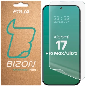 Folia hydrożelowa na ekran Bizon Film Hydrogel Front do Xiaomi 17 Ultra / 17 Pro Max , 1 sztuka