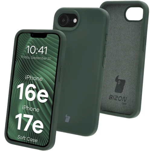 bizon-soft-case-iphone-16e-dark-green-01.webp
