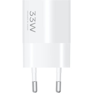 Ładowarka sieciowa GaN USB-C PD, 33W, Xiaomi Nano Power, biała