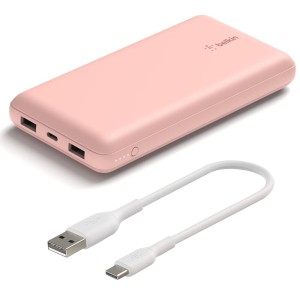 OUTLET: Bateria Belkin Boost Power Bank 20K 15W 20000 mAh, złotoróżowa