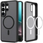 Etui Spigen Ultra Hybrid Mag do MagSafe do Galaxy S26 Ultra, półprzezroczysto-czarne