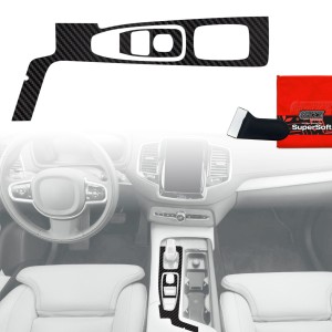 Folia do wnętrza Volvo XC90 B6 Drive Mode (2020-2021) Grizz Protector 2w1 Karbonowa Antyodciskowa