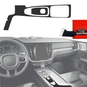 Folia do wnętrza Volvo XC90 D4 (2017-2018) Grizz Protector 2w1 Czarna Antyodciskowa