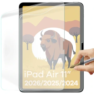 Folia imitująca papier Bizon Film Tab Papirus Duo do iPad Air 11" M4/M3/M2, 2 sztuki