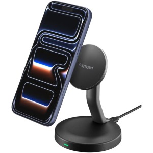 Ładowarka indukcyjna Spigen Essential Wireless Charger 15W do MagSafe, czarna
