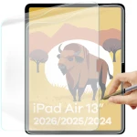Folia imitująca papier Bizon Film Tab Papirus Duo do iPad Air 13" M4/M3/M2, 2 sztuki