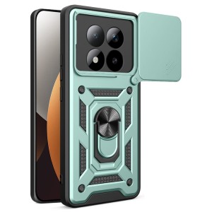Etui Techsuit CamShield Series do Xiaomi Redmi Note 15 Pro Plus 5G / POCO M8 Pro 5G, zielono-czarne