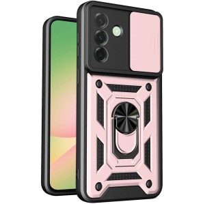 Etui Techsuit CamShield Series do Galaxy A57 5G, różowozłote / czarne