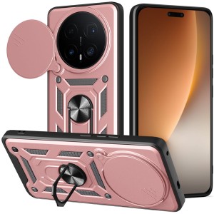 Etui Techsuit CamShield Series do Honor Magic8 Pro, różowozłote / czarne