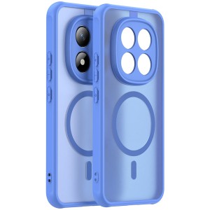 Etui Techsuit HaloFrost II MagSafe do Xiaomi Redmi Note 15 Pro Plus 5G / POCO M8 Pro 5G, jasnoniebieskie
