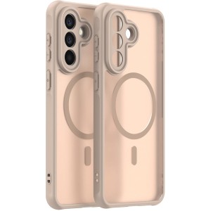 Etui Techsuit HaloFrost II MagSafe do Galaxy A57 5G, złote