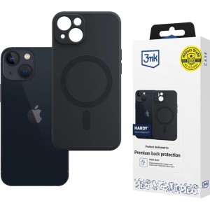 Etui 3mk Hardy Haptica do MagSafe, do iPhone 13, czarne