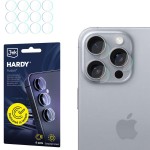 4x Szkło hybrydowe na soczewki aparatu, 3mk Hardy Fusion Lens Protection do iPhone 16 Pro Max