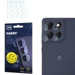 4x Szkło hybrydowe na soczewki aparatu, 3mk Hardy Fusion Lens Protection do Motorola Moto G86 5G / Moto G86 Power 5G