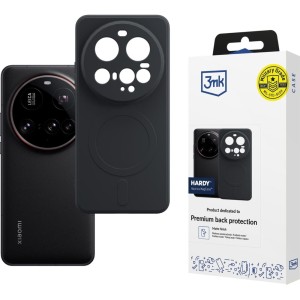 Etui 3mk Hardy Haptica do MagSafe, do Xiaomi 15 Ultra, czarne