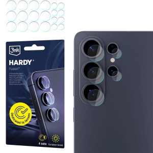 4x Szkło hybrydowe na soczewki aparatu, 3mk Hardy Fusion Lens Protection do Galaxy S26 Ultra