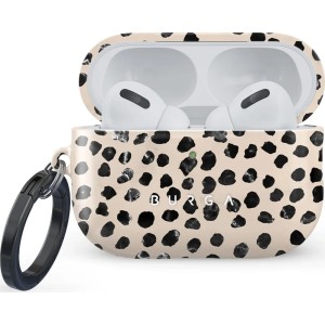Etui Burga Almond Latte do AirPods Pro 3, beżowo-czarne