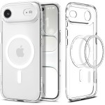 Etui Spigen Ultra Hybrid Mag do MagSafe do iPhone Air, przezroczysto-białe