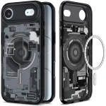 Etui Spigen Ultra Hybrid Mag do MagSafe do iPhone Air, przydymione-szare (Zero One)