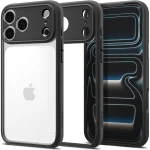 Etui Spigen Ultra Hybrid do iPhone 17 Pro, przezroczysto-czarne