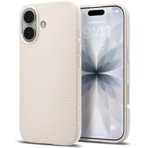 Etui Spigen Liquid Air do iPhone 17, beżowe