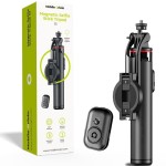 Uchwyt, kijek, statyw Mobile Origin Magnetic Selfie Stick Tripod S1 Bluetooth, czarny