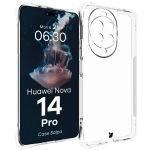 Elastyczne etui Bizon Case Salpa do Huawei nova 14 Pro, przezroczyste