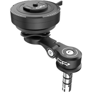 Uchwyt rowerowy/motocyklowy do telefonu na widelec GRXPLORE GR-MT7 do Quick Mount, czarny