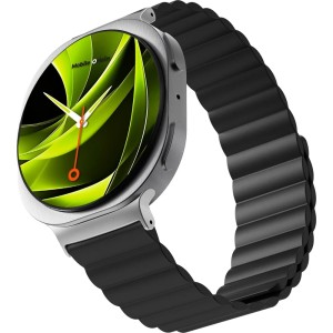 Magnetyczny pasek Mobile Origin Easy Strap do Galaxy Watch 8 40 mm / 44 mm / 8 Classic 46 mm, czarny