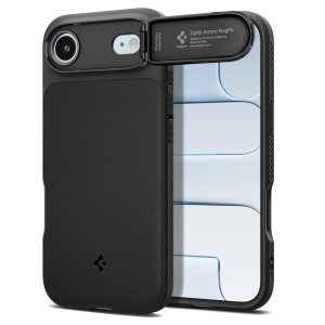 Etui Spigen Optik Armor Mag do MagSafe do iPhone Air, czarne