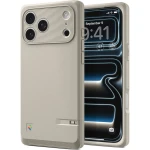 Etui Spigen Classic LS MagSafe do iPhone 17 Pro Max, beżowe