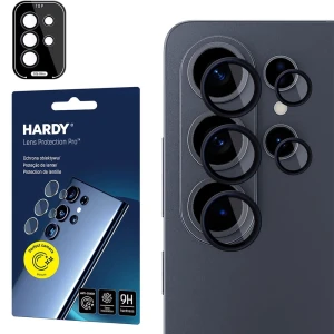 Osłony na aparat 3mk HARDY Lens Protection Pro 1 zestaw dla Galaxy S26 Ultra, czarne