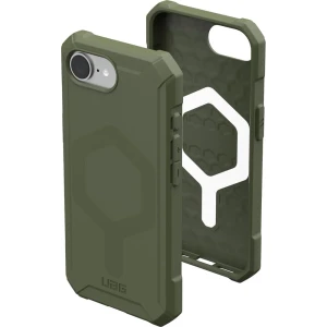 Etui pancerne Urban Armor Gear Essential Armor Mag do MagSafe do iPhone 17e, zielone