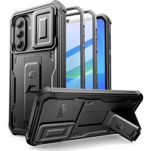 Etui pancerne Tech-Protect Kevlar Cam+ 2-Set do Galaxy A36 / A37 5G, czarne 