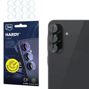 4x Szkło hybrydowe na soczewki aparatu, 3mk Hardy Fusion Lens Protection do Galaxy A57 5G / A37 5G