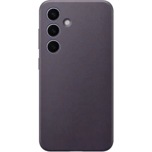 OUTLET: Etui Samsung Vegan Leather Cover do Galaxy S24, ciemnofioletowe