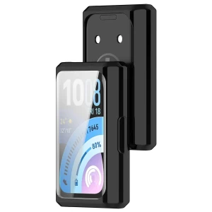 Etui z osłoną ekranu Bizon Case Watch Felipe do Huawei Band 11 Pro, czarne