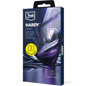 Szkło hybrydowe, 3mk Hardy Fusion do Xiaomi Redmi A7 Pro, 2 szt
